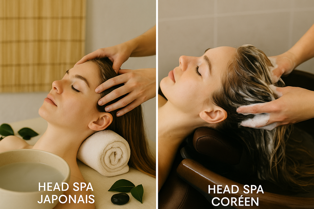 Head spa : japonais ou coréen ? Différences clés