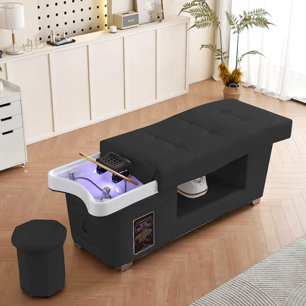 lit Head Spa japonais noir Minoa 5