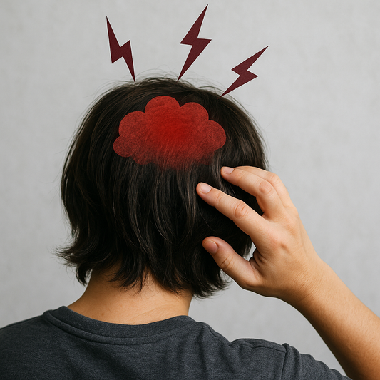 Stress et cuir chevelu : chute, démangeaisons